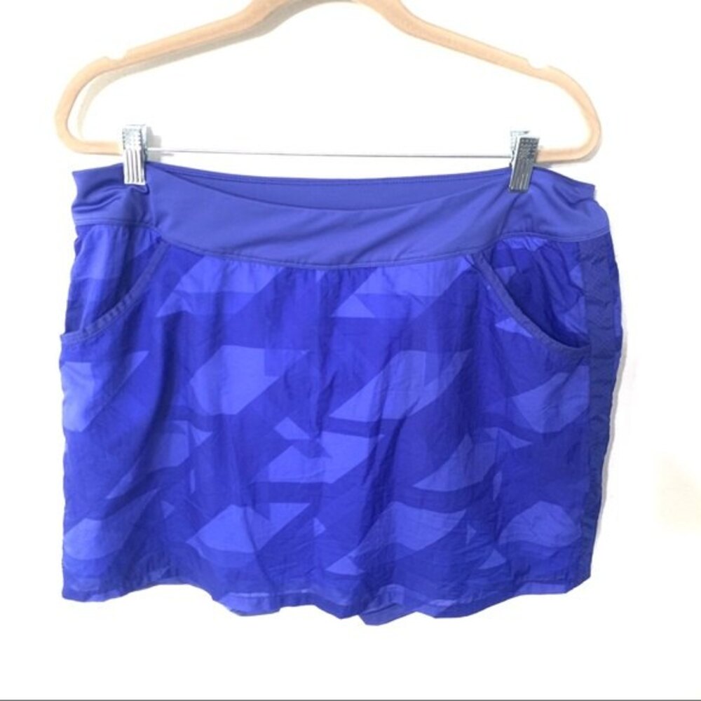 NIKE skirt womens dri fit golf skirt with built in shorts large